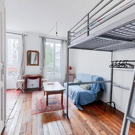 Pour 3 - Confort Moderne, Proche Metro شقة باريس